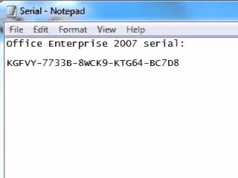 microsoft office 2007 activation crack